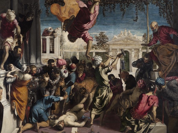 Jacopo Tintoretto, San Marco libera lo schiavo dal supplizio della tortura (detto anche Miracolo dello schiavo), 1547-1548, Venezia, Gallerie dell’Accademia | © Archivio fotografico G.A.VE | Courtesy Mibac