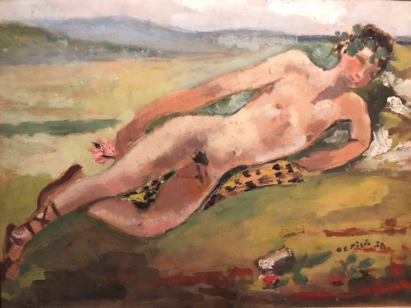 Filippo de Pisis, Il bacchino, 1928