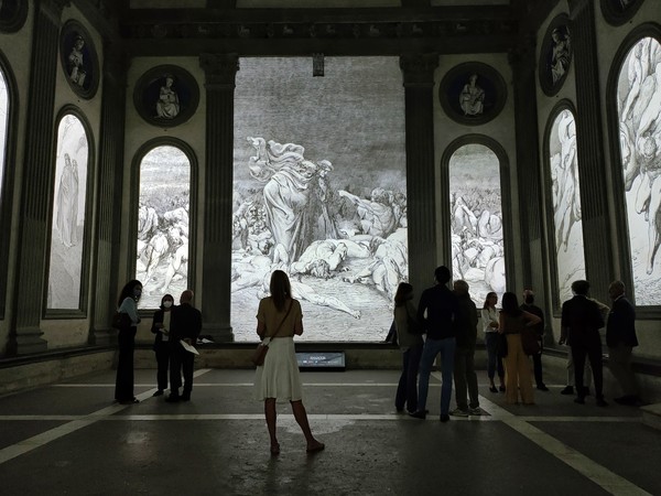 Felice Limosani. Dante. Il Poeta Eterno, Cappella Pazzi, Complesso Monumentale di Santa Croce, Firenze