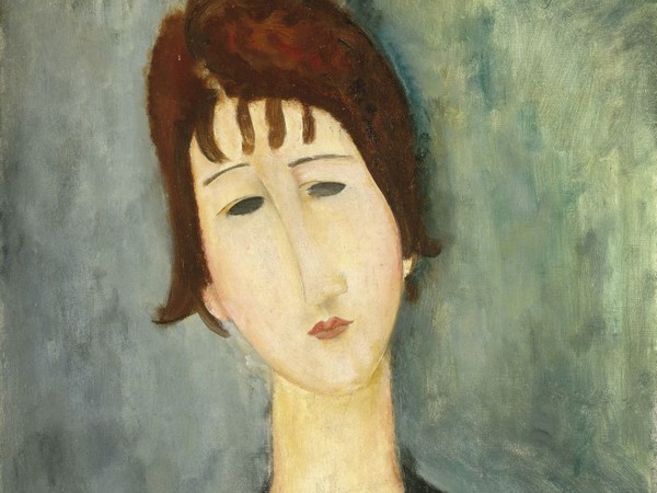 Amedeo Modigliani, Una donna, 1917 - 1920. Olio su tela, 60,3 × 46,4 cm. Detroit Institute of Arts, City of Detroit Purchase