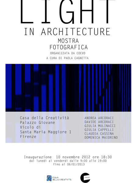 Light in architecture, Casa della creatività, Firenze