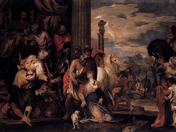 Paolo Veronese, Martirio di Santa Giustina, 1556, olio su tela, cm 104x138. Padova, Musei Civici agli Eremitani 