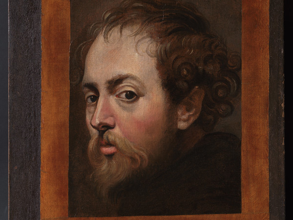 Peter Paul Rubens, Autoritratto, 1604 circa. Olio su carta applicata su tela. Collezione privata, long term loan alla Rubenshuis di Anversa