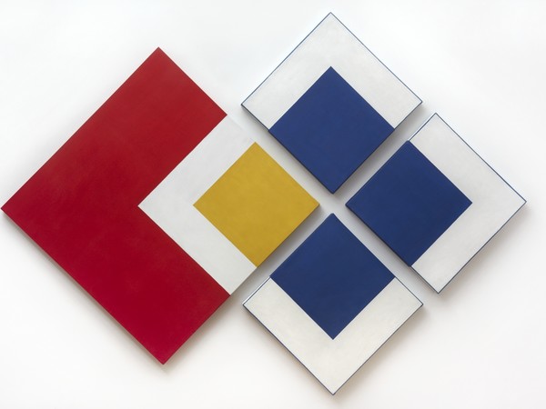 Alejandro Puente, Sistema, 1967, óleo sobre tela, 180 x 240 cm