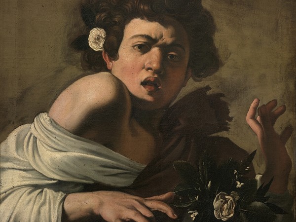 Michelangelo Merisi detto il Caravaggio (Milano, 29 settembre 1571 - Porto Ercole, 18 luglio 1610), <em>Ragazzo morso da un ramarro</em>, 1597 circa, Olio su tela, 65.8 x 52.3 cm, Firenze, Fondazione di Studi di Storia dell'Arte Roberto Longhi