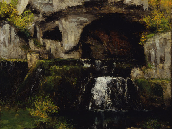 Gustave Courbet, La sorgente del Lison, 1864.