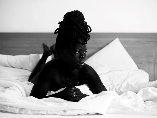 Zanele Muholi, SiquSami Silver Beach Hotel, East Mauritius, 2019, silver gelatin print