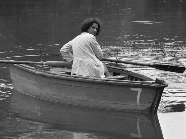 <em>Alvin Curran</em>, Roma, 1980 | Foto: Adriano Mordenti