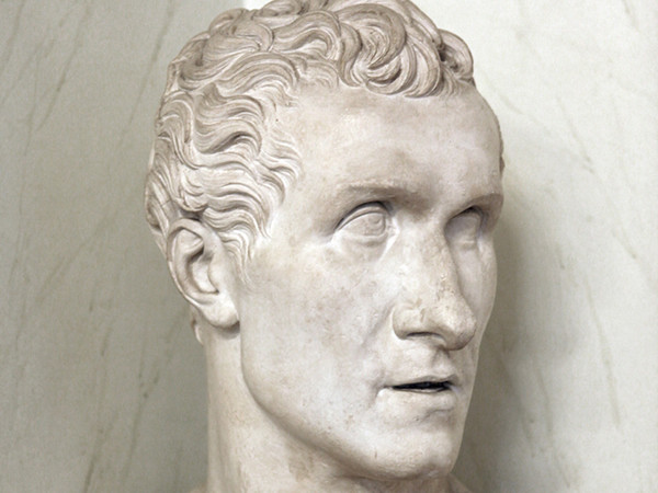 Antonio Canova, Busto autoritratto, 1812, gesso. Venezia, Museo Correr