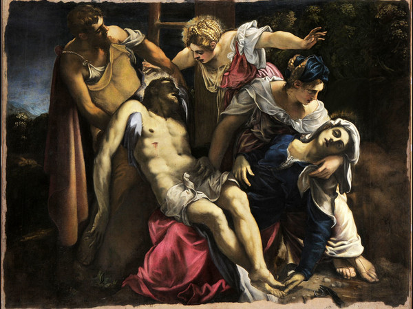 Jacopo Robusti, detto il Tintoretto, Deposizione di Cristo, 1562 ca., cm. 227x294