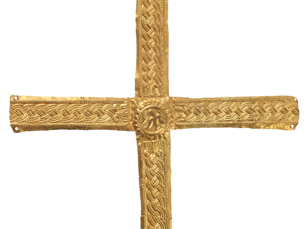 Croce, lamina d’oro, VII sec. d.C. Innsbruck, Tiroler Landes Museum Ferdinandeum