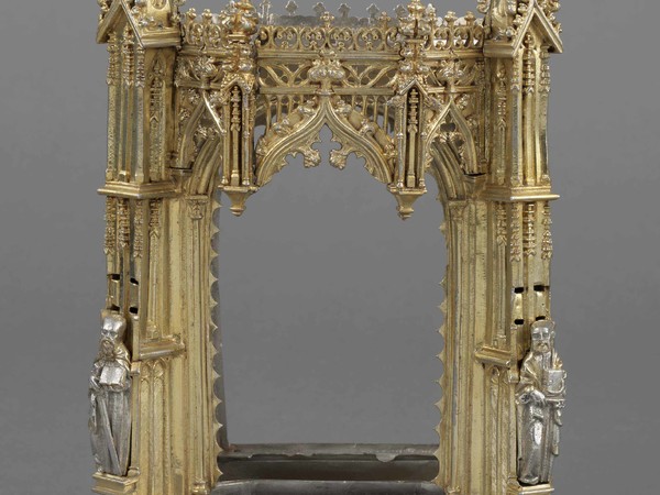Pace (struttura di supporto), Fine XV secolo. Argento parzialmente dorato. Lisbona, Museu Nacional de Arte Antiga