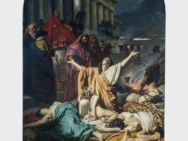 Antonio Ciseri, I Maccabei, 1857-1863, olio su tela, cm 463,5 x 265,5. Firenze, Chiesa di Santa Felicita. Foto Antonio Quattrone