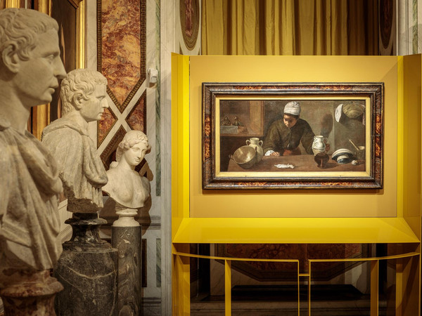 Un Velazquez in Galleria, Galleria Borghese, Roma. Installation view I Ph. A. Novelli 