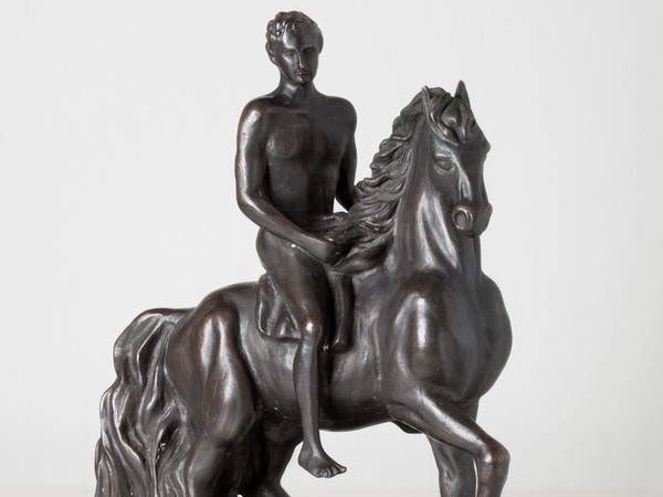 Giorgio de Chirico, Ippolito, scultura in bronzo. © Courtesy Galleria d'Arte Maggiore, Bologna.