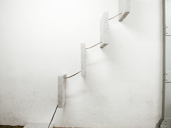 Shingo Inao, steps | MDF, pigment, music wire, DVD, speakers, 200 x 150 x 50 cm, 2008SHINGO INAO, steps | MDF, pigment, music wire, DVD, speakers, 200 x 150 x 50 cm, 2008