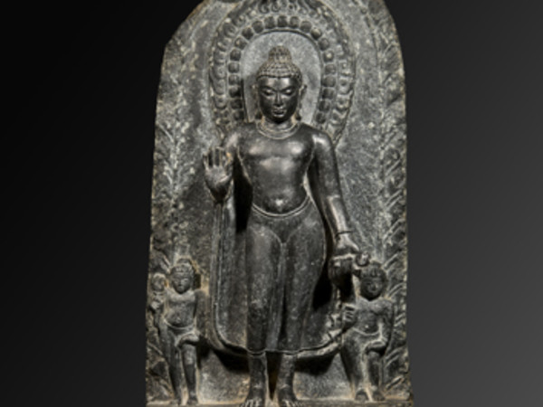 Buddha Pala, Bihar India, XI secolo, 24x42cm