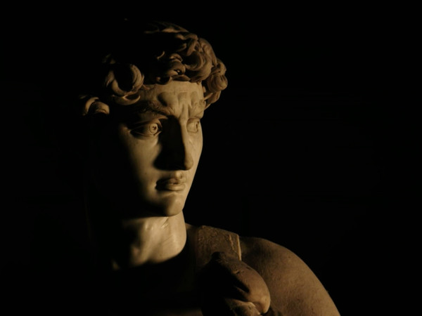 Il David di Michelangelo. Scena tratta dal film Michelangelo Infinito | Courtesy of Sky