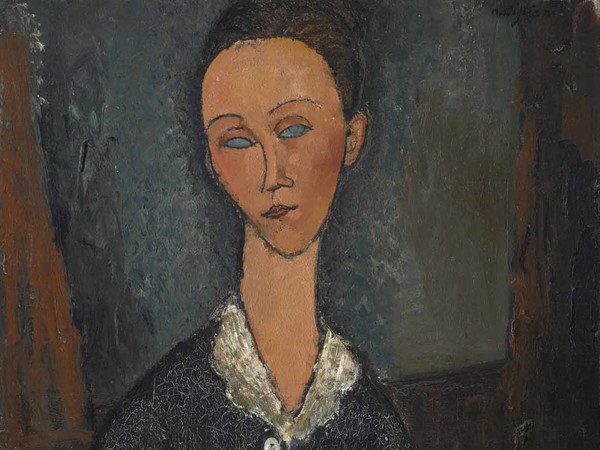 Amedeo Modigliani, Femme au col blanc, 1917. Olio su tela I Musée de Grenoble