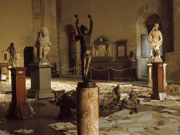 Firenze, il Museo del Bargello dopo l'alluvione del 1966, 