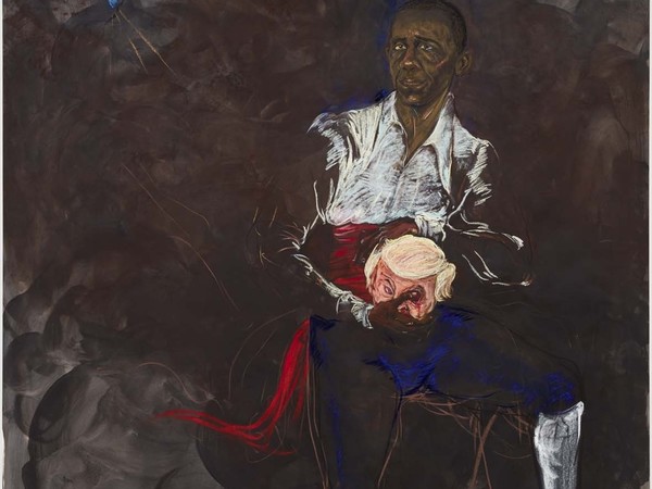 Kara Walker, Barack Obama as Othello 