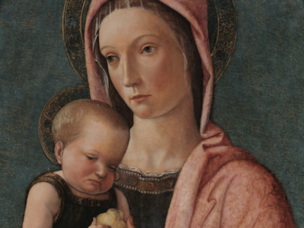 Giovanni Bellini, <em>Madonna con Bambino (Madonna Trivulzio)</em>, 1460 circa, Milano, Pinacoteca del Castello Sforzesco, Inv. 542<br />