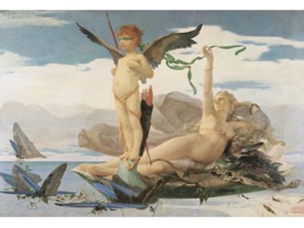 Édouard Toudouze, Éros et Aphrodite, 1872. Rennes, Musée des Beaux-Arts