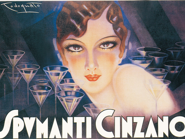 Plinio Codognato, <em>Spumanti Cinzano</em>, 1930 | Courtesy of Galleri L'IMAGE, Alassio (SV)<br />