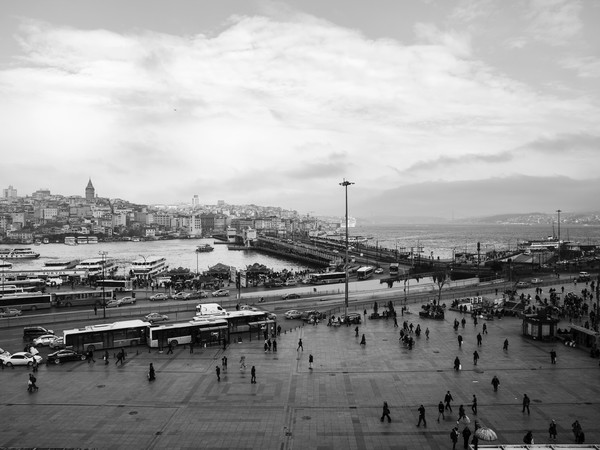  Benedetta Gori, Istanbul, 2014, Ponte di Galata, stampa inkjet su carta cotone