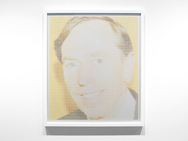 Paolo Cirio, David Petraeus, 2015 Acrylic paint on photographic paper 91x106 cm