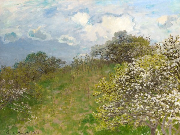 Claude Monet, Primavera, 1875, Johannesburg Art Gallery