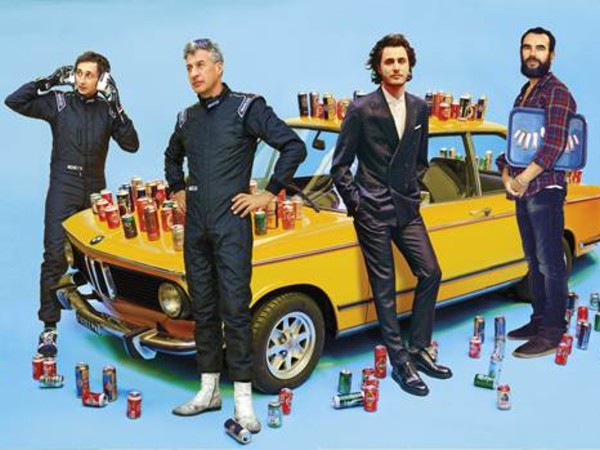 © Ritratto Pierpaolo Ferrari - Maurizio Cattelan - Charley Vezza - Stefano Seletti