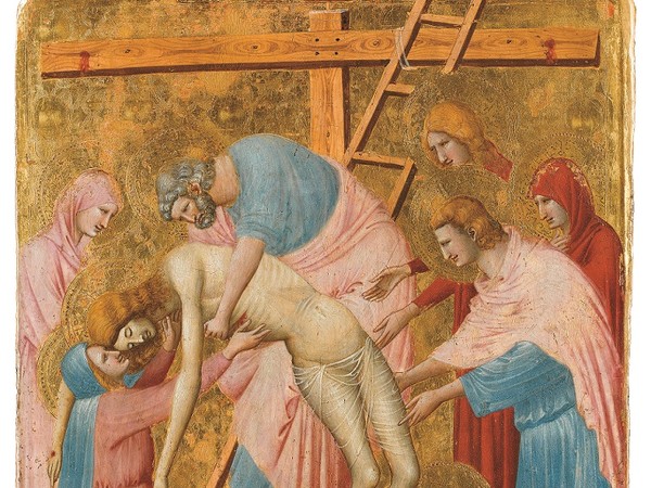 Pietro da Rimini, Deposizione dalla Croce, 1325-1330, tavola. Parigi, Musée du Louvre