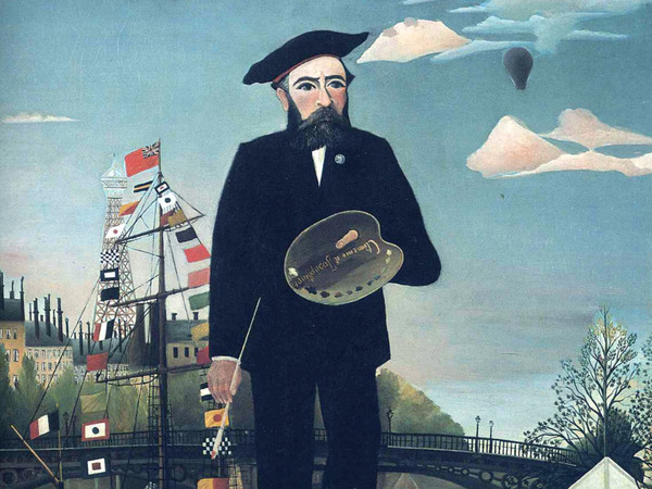 Henri Rousseau, Moi-même, portrait-paysage/Io: ritratto-paesaggio, 1889-1890. Olio su tela, com 146 x 113. Praga, Národní galerie, acquisto dello Stato Cecoslovacco nel 1923. © White Images/Scala, Firenze