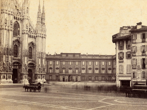 Archivio della Veneranda Fabbrica - Franz Heyland, Il Duomo e il Rebecchino, 1860 circa