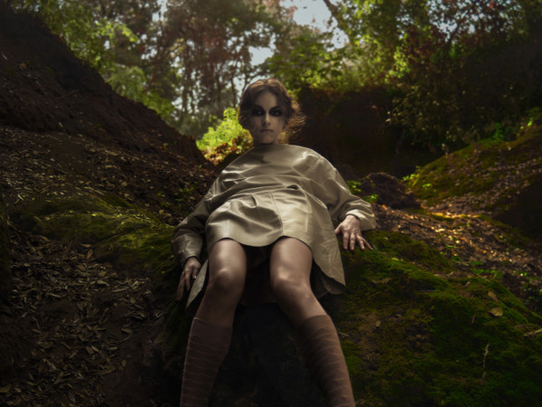 <em>FLEWID VOLUME 3 - Warriors of Freedom</em>, <em>Chapter Eigth "</em>Tomorrow in the battle think on me" | Photographer Angelo Cricchi | Fashion Editor Emi Marchionni | Dress, socks and shoes all Drome