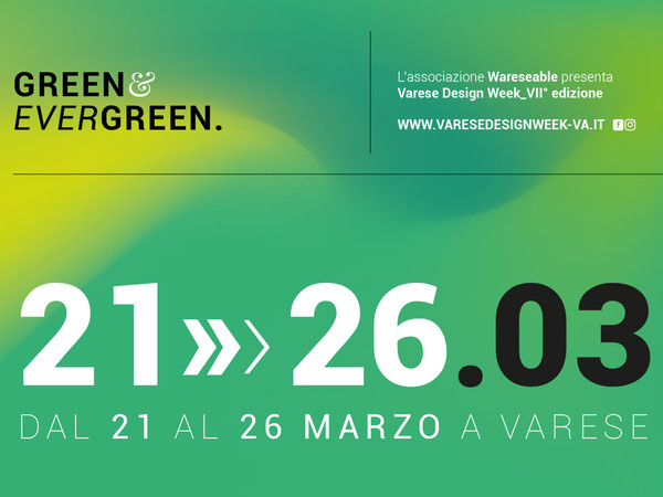 Varese Design Week 2023 - Green & Evergreen