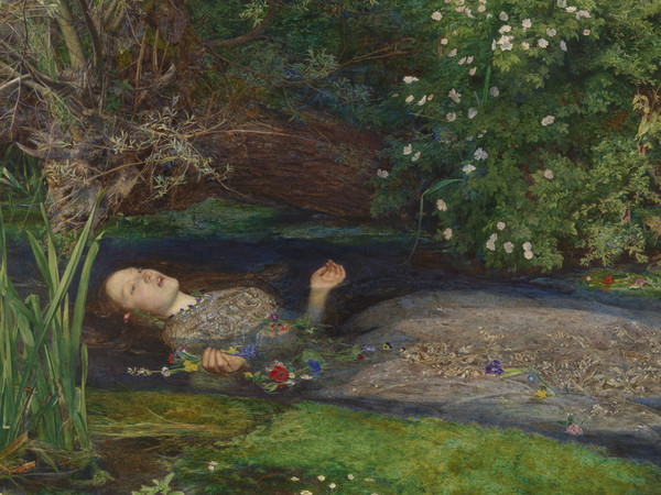 John Everett Millais, Ofelia, 1851-1852, olio su tela. Donato nel 1894 da Sir Henry Tate © Tate, Londra 2014.