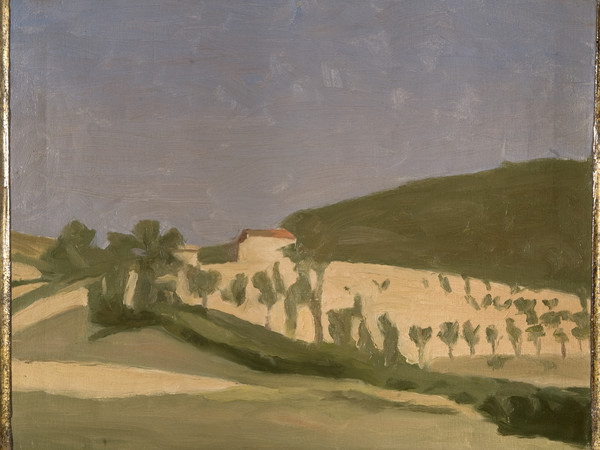 Giorgio Morandi, Paesaggio, 1943, Olio su tela, cm. 54,5 x 65,5