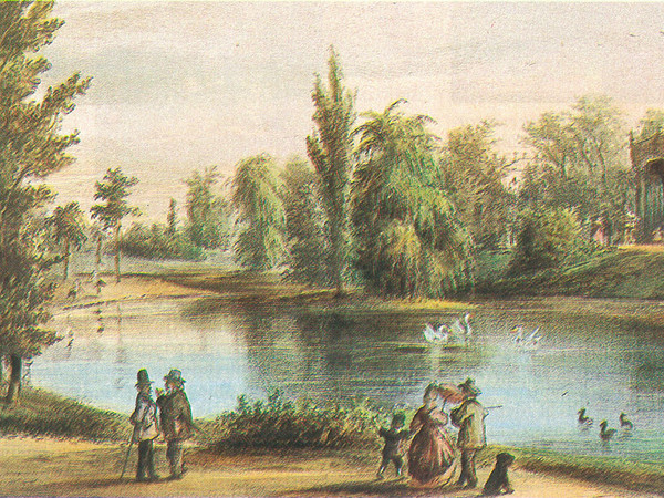 Rudolph Siebeck, <em>Wiener Stadtpark</em>, 1862