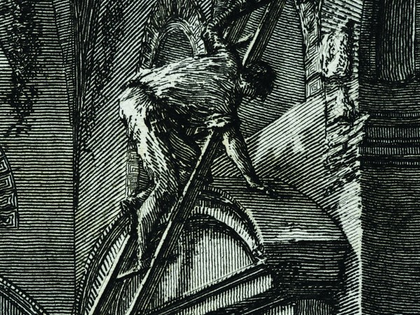 Giovanni Battista Piranesi, Veduta interna della Camera sepolcrale nella Villa Casali, da Le Antichità Romane (tomo II), 1756 | Courtesy of Museo di Roma