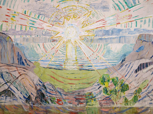 Edvard Munch, Solen / The Sun, 1910-1911 | Courtesy of Munchmuseet, Oslo