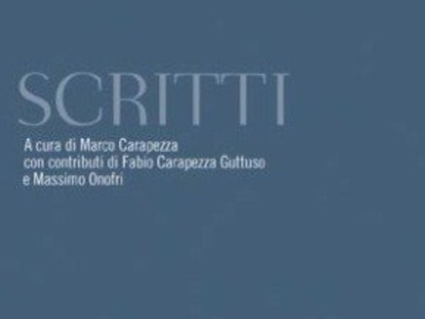 Renato Guttuso. Scritti, Gnam - Galleria nazionale d'arte moderna e contemporanea, Roma