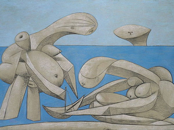 Pablo Picasso, Sulla spiaggia, 1937