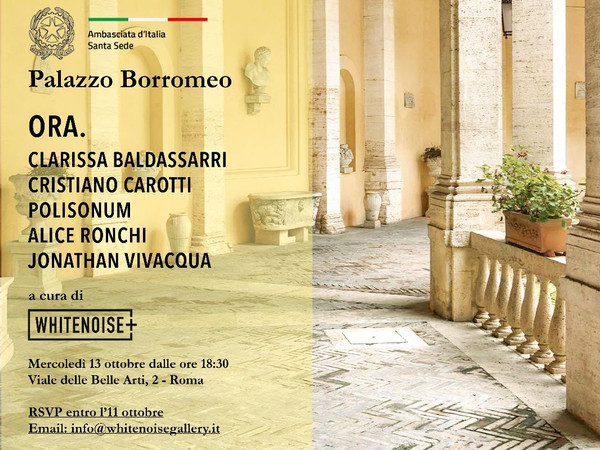 Ora. Clarissa Baldassarri, Cristiano Carotti, Polisonum, Alice Ronchi, Jonathan Vivacqua, Palazzo Borromeo, Roma