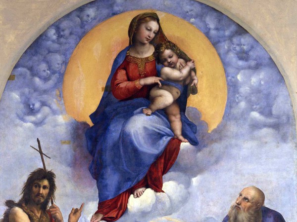 Raffaello Sanzio, Madonna di Foligno, 1513-1514 circa, Musei Vaticani, Roma