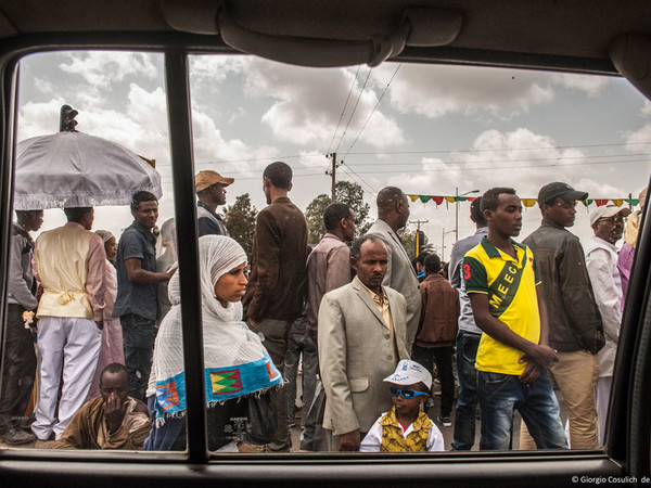 Giorgio Cosulich de Pecine, Driving in Addis