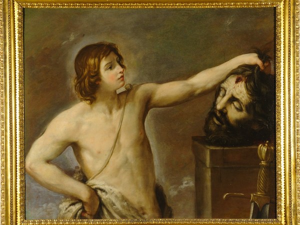 Guido Reni, Davide con la testa di Golia, olio su tela
