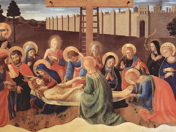 Beato Angelico, Compianto del Cristo Morto, 1436. Museo San Marco, Firenze
