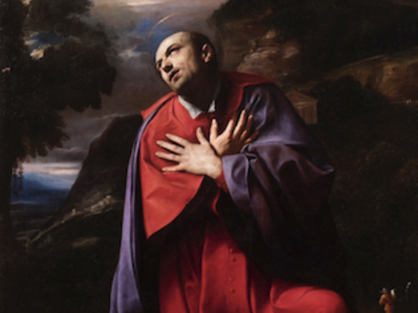 Carlo Saraceni, San Carlo Borromeo, 1612-1615, cm. 99x146. Collezione privata